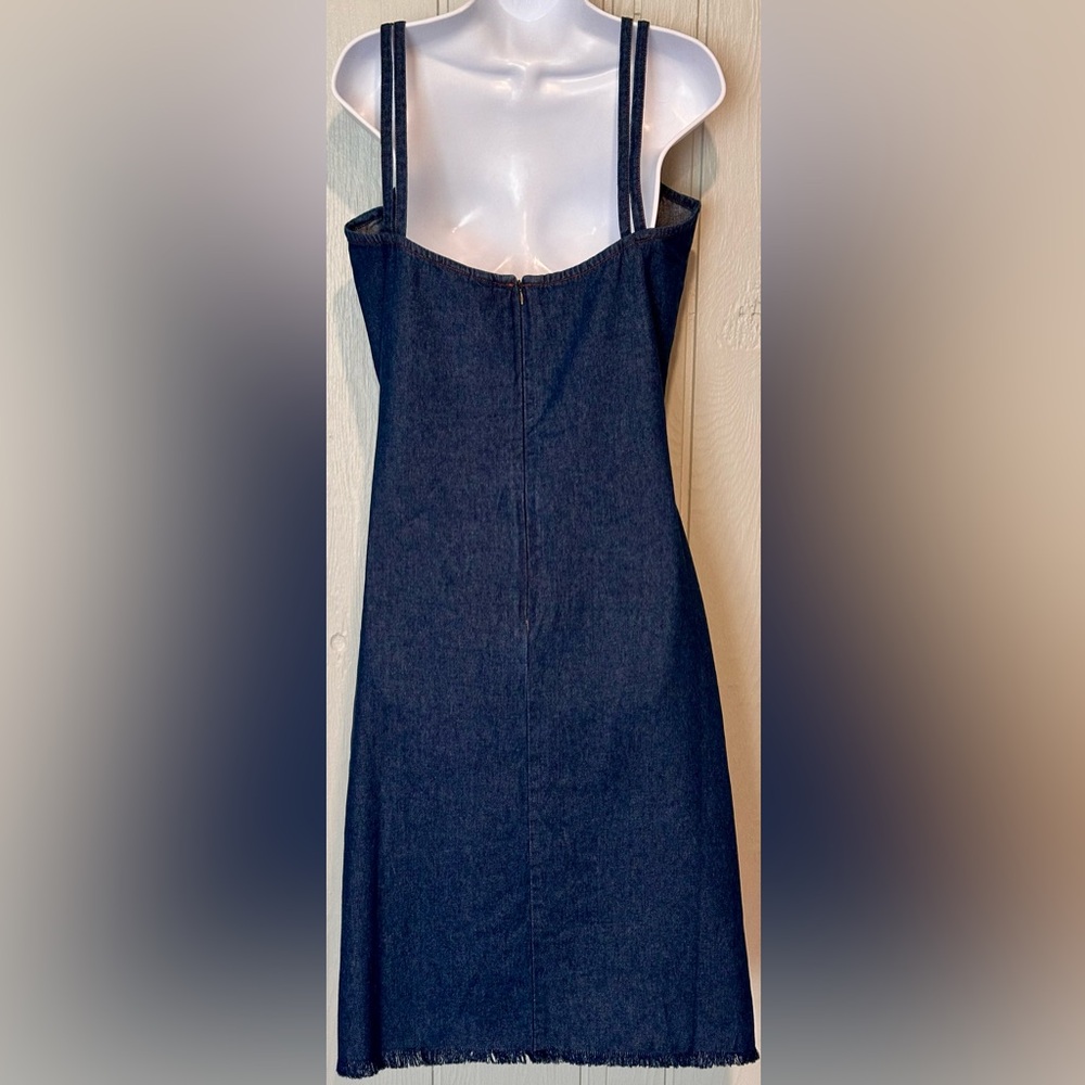 Le Mieux Denim Blue Dress - Picture 5 of 5